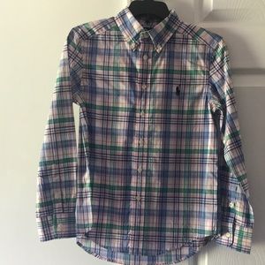 NWT Boys Ralph Lauren Polo button up size small